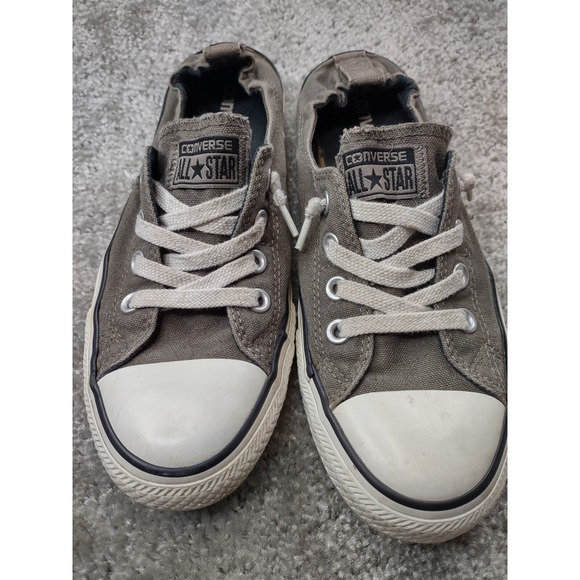 Converse Chuck Taylor All Star Low Canvas Trainers Wo's Size 9 Gray 543202F - Picture 1 of 12
